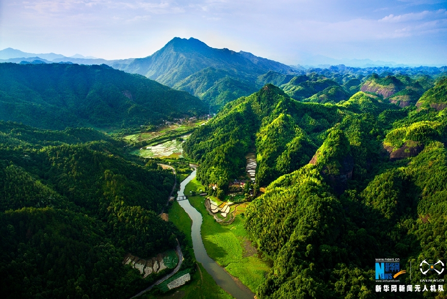 【“飞阅”中国】航拍江西抚州广昌绿水青山如画卷