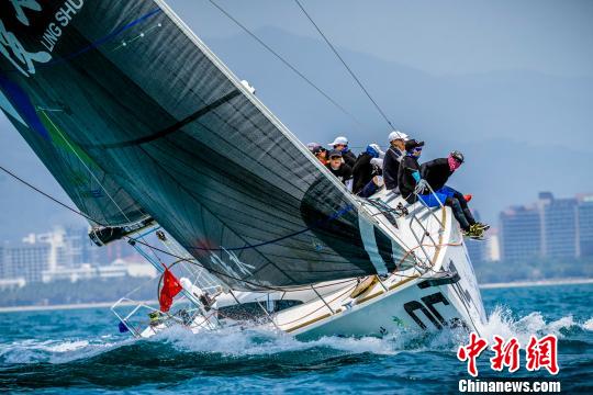 2018环海南岛国际大帆船赛开赛