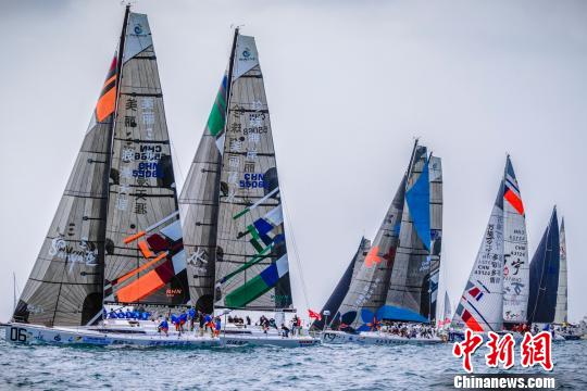 2018环海南岛国际大帆船赛开赛
