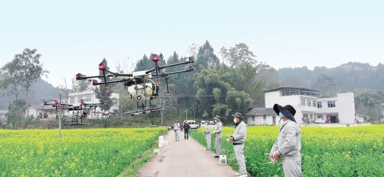 植保无人机助力“春管”