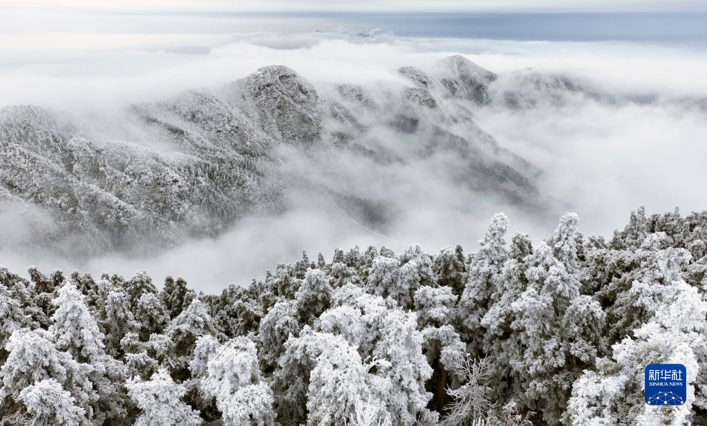 雪后南岳衡山