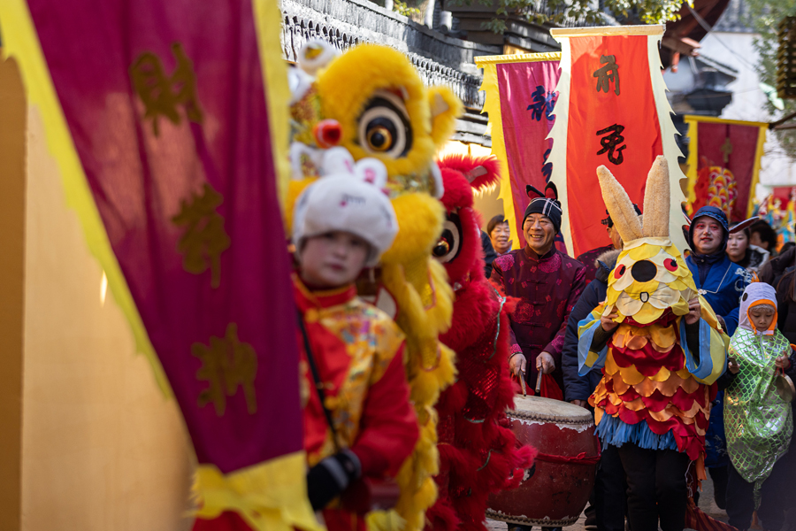 民俗文化“闹” 千年古村“活”