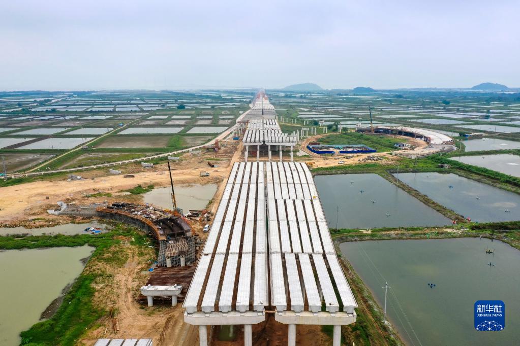 黄茅海跨海通道建设进展顺利