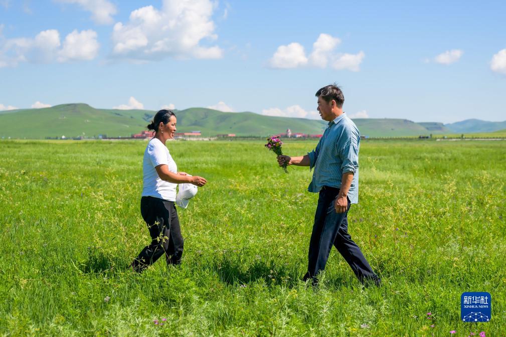 四季中国｜四季牧歌：乌兰毛都草原的“夏日牧歌”