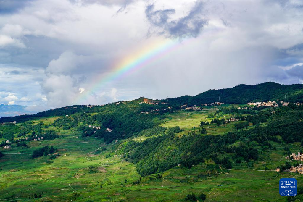 美丽中国丨雨后哈尼梯田